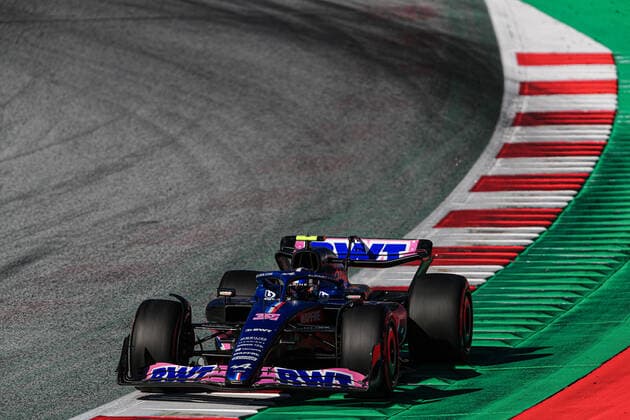 Fernando Alonso (SPA) Alpine A522 during 2022 Austrian Grand Prix - Qualifying, Formula 1 Championship in Spielberg, Austria, July 08 2022  Copyright: xAlessioxDexMarcox xipa-agency.nex xx 0
