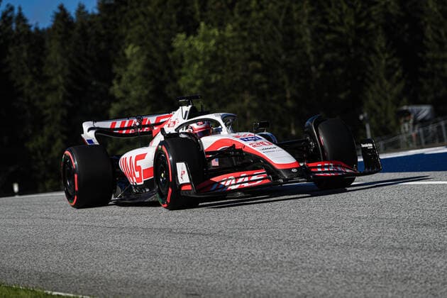 Kevin Magnussen (SVE) Haas VF-22 during 2022 Austrian Grand Prix - Qualifying, Formula 1 Championship in Spielberg, Austria, July 08 2022  Copyright: xAlessioxDexMarcox xipa-agency.nex xx 0