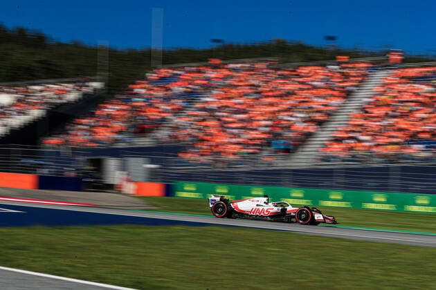Kevin Magnussen (SVE) Haas VF-22 during 2022 Austrian Grand Prix - Qualifying, Formula 1 Championship in Spielberg, Austria, July 08 2022  Copyright: xAlessioxDexMarcox xipa-agency.nex xx 0