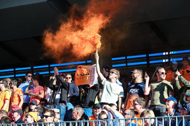 Supporters during 2022 Austrian Grand Prix - Qualifying, Formula 1 Championship in Spielberg, Austria, July 08 2022  Copyright: xAlessioxDexMarcox xipa-agency.nex xx 0