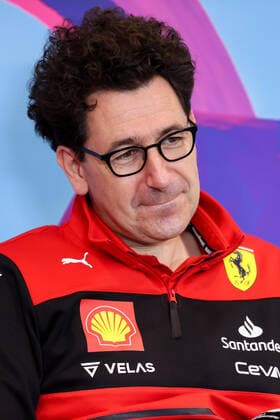 FORMULA 1 - GP of Austria 2022 SPIELBERG,AUSTRIA,09.JUL.22 - MOTORSPORTS, FORMULA 1 - Grand Prix of Austria, Red Bull Ring, practice. Image shows team principal Mattia Binotto (Ferrari).  GEPAxpictures xChristianxWalgram