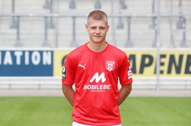 Teampraesentation Halle 08 07 2022 Timm Koch 39, Halle Hallescher FC, 3 Liga, Porträttermin 2022 2023 , Halle, 08 07 2022, Leuna Chemie Stadion, Football ,