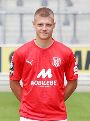 Teampraesentation Halle 08 07 2022 Timm Koch 39, Halle Hallescher FC, 3 Liga, Porträttermin 2022 2023 , Halle, 08 07 2022, Leuna Chemie Stadion, Football ,