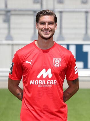 Teampraesentation Halle 08 07 2022 Andor Bolyki 29, Halle Hallescher FC, 3 Liga, Porträttermin 2022 2023 , Halle, 08 07 2022, Leuna Chemie Stadion, Football ,