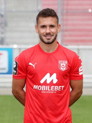 Teampraesentation Halle 08 07 2022 Nico Hug 22, Halle Hallescher FC, 3 Liga, Porträttermin 2022 2023 , Halle, 08 07 2022, Leuna Chemie Stadion, Football ,