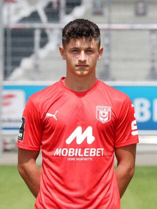 Teampraesentation Halle 08 07 2022 Lucas Halangk 16, Halle Hallescher FC, 3 Liga, Porträttermin 2022 2023 , Halle, 08 07 2022, Leuna Chemie Stadion, Football ,