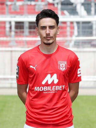 Teampraesentation Halle 08 07 2022 Timur Gayret 10, Halle Hallescher FC, 3 Liga, Porträttermin 2022 2023 , Halle, 08 07 2022, Leuna Chemie Stadion, Football ,