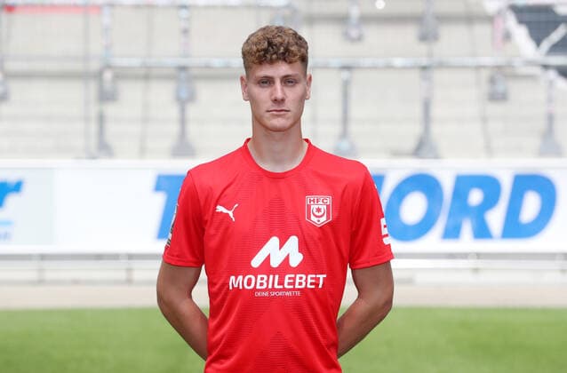 Teampraesentation Halle 08 07 2022 Seymour Fünger Fuenger 4, Halle Hallescher FC, 3 Liga, Porträttermin 2022 2023 , Halle, 08 07 2022, Leuna Chemie Stadion, Football ,