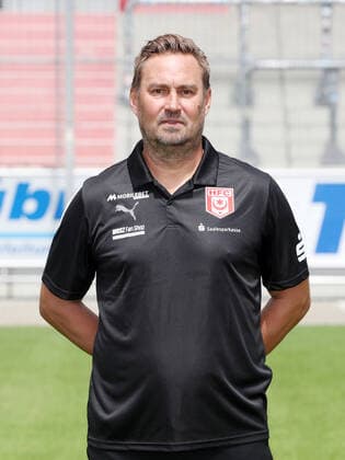 Teampraesentation Halle 08 07 2022 team manager Mario Nickeleit Halle Hallescher FC, 3 Liga, Porträttermin 2022 2023 , Halle, 08 07 2022, Leuna Chemie Stadion, football ,