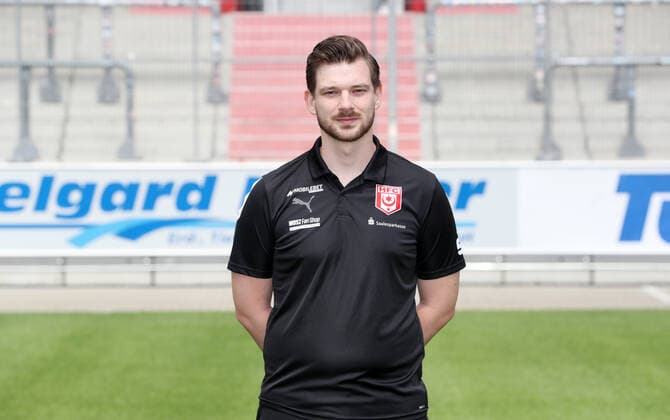 Team presentation Halle 08 07 2022 team doctor Kenny Haase Halle Hallescher FC, 3 Liga, Porträttermin 2022 2023 , Halle, 08 07 2022, Leuna Chemie Stadion, football ,