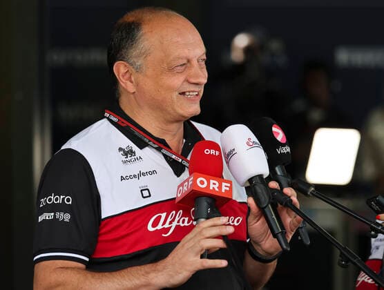 FORMULA 1 - GP of Austria 2022 SPIELBERG,AUSTRIA,09.JUL.22 - MOTORSPORTS, FORMULA 1 - Grand Prix of Austria, Red Bull Ring, press conference, PK, Pressekonferenz Image shows team principal Frederic Vasseur (Alfa Romeo).  GEPAxpictures xWolfgangxGrebien