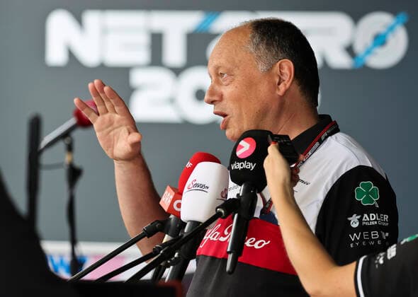 FORMULA 1 - GP of Austria 2022 SPIELBERG,AUSTRIA,09.JUL.22 - MOTORSPORTS, FORMULA 1 - Grand Prix of Austria, Red Bull Ring, press conference, PK, Pressekonferenz Image shows team principal Frederic Vasseur (Alfa Romeo).  GEPAxpictures xWolfgangxGrebien