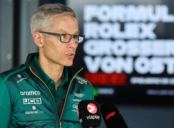 FORMULA 1 - GP of Austria 2022 SPIELBERG,AUSTRIA,09.JUL.22 - MOTORSPORTS, FORMULA 1 - Grand Prix of Austria, Red Bull Ring, press conference, PK, Pressekonferenz Image shows team principal Mike Krack (Aston Martin).  GEPAxpictures xWolfgangxGrebien