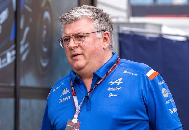 09 07 2022, Red Bull Ring, Spielberg, AUT, FIA, Formula One, Austrian Grand Prix, Free Practice, in picture Otmar Szafnauer Team Principal Alpine during the training for the Austrian FIA Formula One Grand Prix at the Red Bull Ring in Spielberg, Austria on 2022 07 09 Expa Spielberg  EP_gro