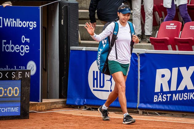 220709 Su Jeong Jang, South Korea, during day 6 of the WTA Nordea Open on July 9, 2022 in Bastad,  Copyright: CHRISTOFFERxBORGxMATTISSON BB220709CB003