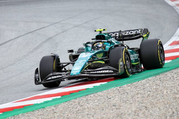 FORMULA 1 - GP of Austria 2022 SPIELBERG,AUSTRIA,09.JUL.22 - MOTORSPORTS, FORMULA 1 - Grand Prix of Austria, Red Bull Ring, practice. Image shows Sebastian Vettel (GER Aston Martin).  GEPAxpictures xMarioxBuehner