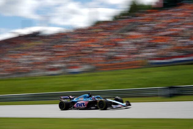 Formula 1 BWT Austrian Grand Prix 2022 09 07 2022, Red Bull Ring , Spielberg, Formula 1 BWT Austrian Grand Prix 2022 , in picture Fernando Alonso ESP , Alpine F1 Team nordphotoxGmbHx xBratic nph00250