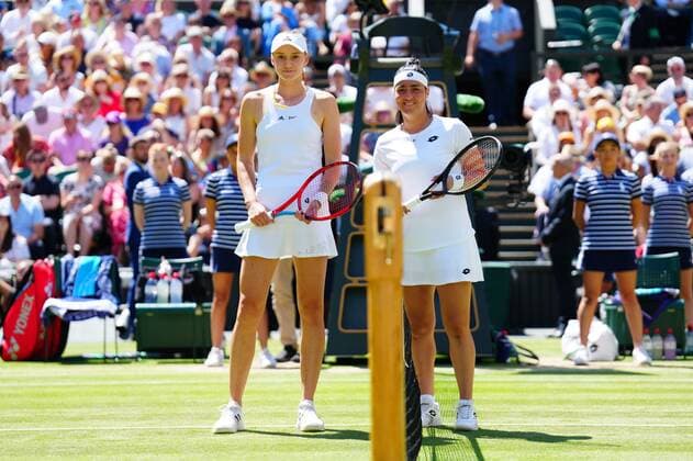 Tennis, Wimbledon, Womens Final, Jelena Rybakina - Ons Jabeur