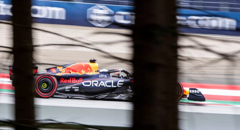 FORMULA 1 - GP of Austria 2022 SPIELBERG,AUSTRIA,09.JUL.22 - MOTORSPORTS, FORMULA 1 - FIA Formula 3, Grand Prix of Austria, Red Bull Ring, sprint race. Image shows Max Verstappen (NED Red Bull Racing).  GEPAxpictures xWolfgangxJannach