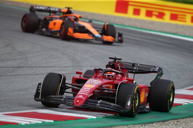 F1 Gran Prix of Austria Charles Leclerc of Scuderia Ferrari during practice ahead of the F1 Grand Prix of Austria 2022. Spielberg Red Bull Ring Austria Copyright: xBasilex