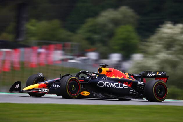 F1 Gran Prix of Austria Max Verstappen of Red Bull Racing during practice ahead of the F1 Grand Prix of Austria 2022. Spielberg Red Bull Ring Austria Copyright: xBasilex