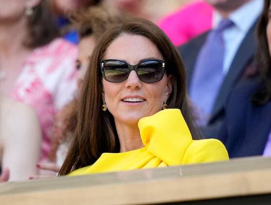 Mandatory Credit: Photo by Dave Shopland Shutterstock (13018053at) Catherine Duchess of Cambridge in the Royal Box on Centre Court Wimbledon Tennis Championships, Day 13, The All England Lawn Tennis and Croquet Club, London, UK - 09 Jul 2022 Wimbledon Tennis Championships, Day 13, The All England Lawn Tennis and Croquet Club, London, UK - 09 Jul 2022  Copyright: xDavexShopland Shutterstockx 13018053at