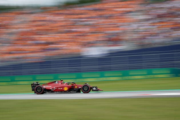 09 07 2022, Red Bull Ring , Spielberg, Formula 1 BWT Austrian Grand Prix 2022 , in picture Carlos Sainz Jr ESP , Scuderia Ferrari Photo EU Images Spielberg Red Bull Ring Styria Austria  eu-images-506