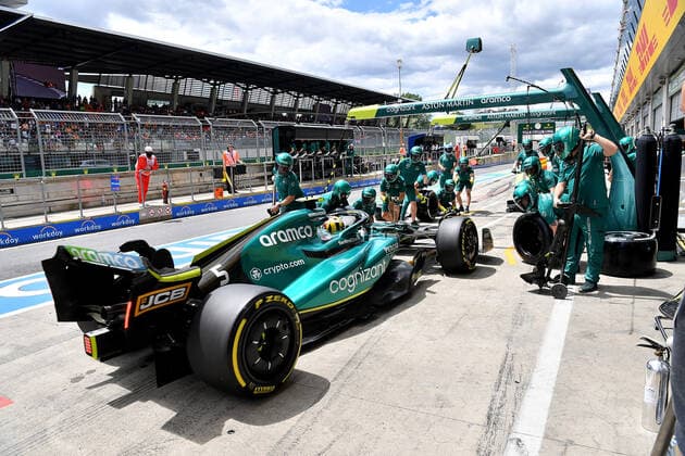 09 07 2022, Red Bull Ring , Spielberg, Formula 1 BWT Austrian Grand Prix 2022 , in picture Sebastian Vettel DEU , Aston Martin Aramco Cognizant Formula One Team photo EU Images Spielberg Red Bull Ring Styria Austria  eu-images-506
