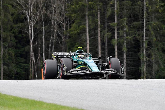 09 07 2022, Red Bull Ring , Spielberg, Formula 1 BWT Austrian Grand Prix 2022 , in picture Sebastian Vettel DEU , Aston Martin Aramco Cognizant Formula One Team photo EU Images Spielberg Red Bull Ring Styria Austria  eu-images-506