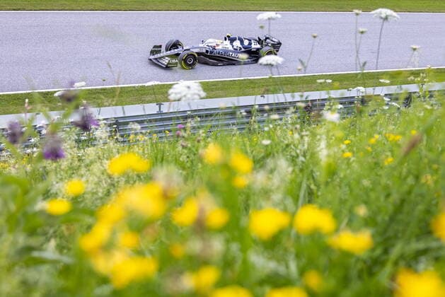 09 07 2022, Red Bull Ring, Spielberg, AUT, FIA, Formula One, Austrian Grand Prix, Free Practice, in picture Yuki Tsunoda JPN, Alpha Tauri Yuki Tsunoda of Japan during the training for the Austrian FIA Formula One Grand Prix at the Red Bull Ring in Spielberg, Austria on 2022 07 09 Expa Spielberg EP_gro