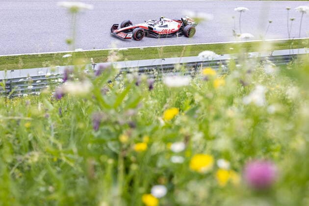 09 07 2022, Red Bull Ring, Spielberg, AUT, FIA, Formula One, Austrian Grand Prix, Free Practice, in picture Mick Schumacher GER, Haas F1 Team Mick Schumacher of Germany during the training for the Austrian FIA Formula One Grand Prix at the Red Bull Ring in Spielberg, Austria on 2022 07 09 Expa Spielberg EP_gro