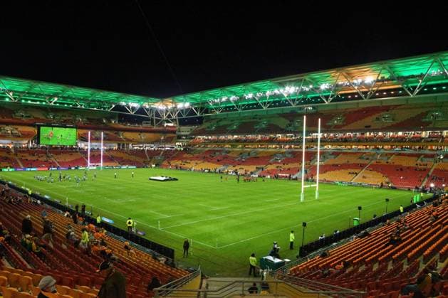 9th July 2022, Suncorp Stadium, Brisbane, Australia: International Rugby Test Match Australia versus England: Suncorp Stadium as fans start to arrive before the start of the match  ActionPlus12406635 KevinxManning