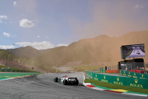 Formula 1 BWT Austrian Grand Prix 2022 09 07 2022, Red Bull Ring , Spielberg, Formula 1 BWT Austrian Grand Prix 2022 , in picture Lewis Hamilton GBR , Mercedes AMG Petronas Formula One Team nordphotoxGmbHx xBratic nph00250
