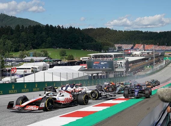 Formula 1 BWT Austrian Grand Prix 2022 09 07 2022, Red Bull Ring , Spielberg, Formula 1 BWT Austrian Grand Prix 2022 , in picture accident of Pierre Gasly FRA , Scuderia AlphaTauri nordphotoxGmbHx xBratic nph00250