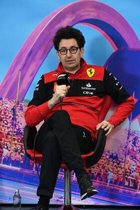 Mattia Binotto ITA, Scuderia Ferrari , F1 Grand Prix of Austria at Red Bull Ring on July 9, 2022 in Spielberg, Austria Photo by Mark Sutton Motorsport Images DPPI via HOCH ZWEI Spielberg Austria