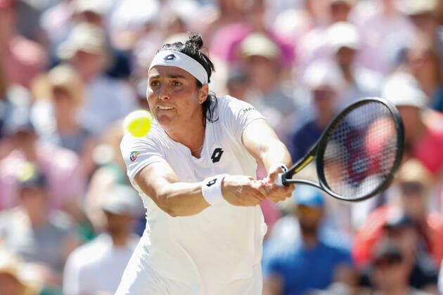 Ons Jabeur, Womens Singles Final, Final Tennis Wimbledon 2021 Grand Slam ITF ATP WTA AELTC London Great Britain 9 July 2022 Copyright: xJuergenxHasenkopfx