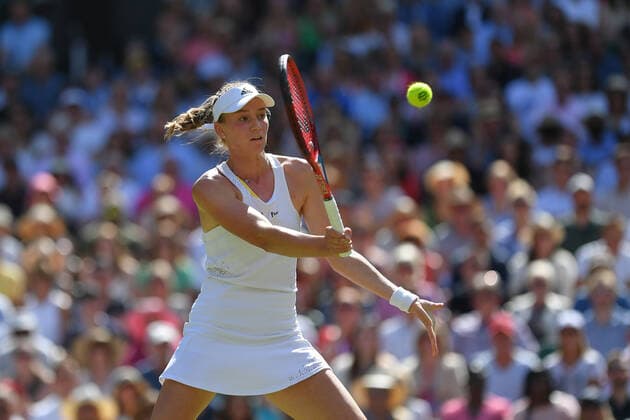Elena Rybakina (Paz) defeated Ons Jabeur (Tun) in the women™s final at Wimbledon TENNIS : Wimbledon 2022 : 09 07 2022 AntoineCouvercelle Panoramic 
