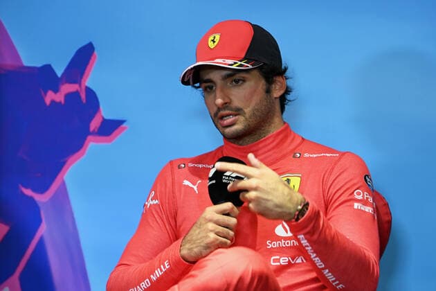 55 Carlos Sainz ESP, Scuderia Ferrari , F1 Grand Prix of Austria at Red Bull Ring on July 9, 2022 in Spielberg, Austria Photo by Mark Sutton Motorsport Images DPPI via HOCH ZWEI Spielberg Austria