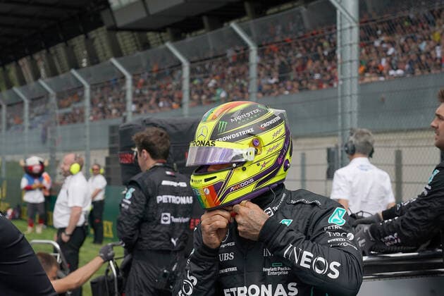 Formula 1 BWT Austrian Grand Prix 2022 09 07 2022, Red Bull Ring , Spielberg, Formula 1 BWT Austrian Grand Prix 2022 , in picture Lewis Hamilton GBR , Mercedes AMG Petronas Formula One Team nordphotoxGmbHx xBratic nph00250
