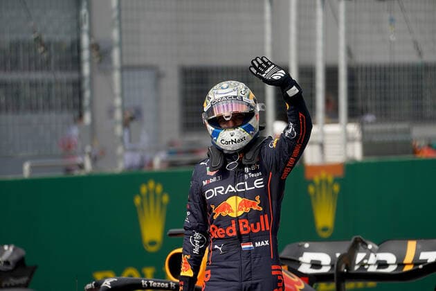 Formula 1 BWT Austrian Grand Prix 2022 09 07 2022, Red Bull Ring , Spielberg, Formula 1 BWT Austrian Grand Prix 2022 , in the picture winner of the sprint race Max Verstappen NEL , Oracle Red Bull Racing nordphotoxGmbHx xBratic nph00250