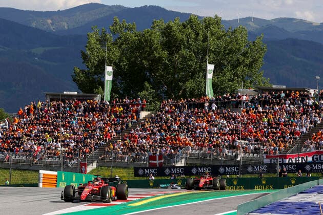 16 Charles Leclerc MCO, Scuderia Ferrari , F1 Grand Prix of Austria at Red Bull Ring on July 9, 2022 in Spielberg, Austria Photo by HOCH ZWEI Spielberg Austria