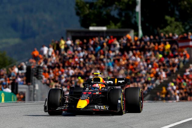 11 Sergio Perez MEX, Oracle Red Bull Racing , F1 Grand Prix of Austria at Red Bull Ring on July 9, 2022 in Spielberg, Austria Photo by HOCH ZWEI Spielberg Austria