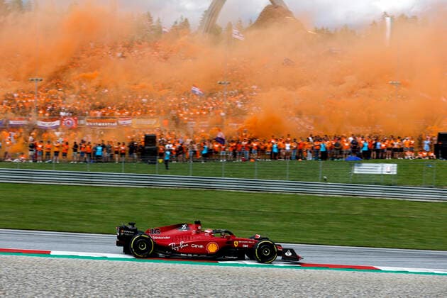 16 Charles Leclerc MCO, Scuderia Ferrari , F1 Grand Prix of Austria at Red Bull Ring on July 9, 2022 in Spielberg, Austria Photo by HOCH ZWEI Spielberg Austria