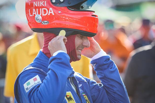 FORMULA 1 - GP of Austria 2022 SPIELBERG,AUSTRIA,09.JUL.22 - MOTORSPORTS, FORMULA 1 - Grand Prix of Austria, Red Bull Ring, Red Bull Legends Parade warm-up. Image shows Matthias Lauda (AUT).  GEPAxpictures xManfredxBinder