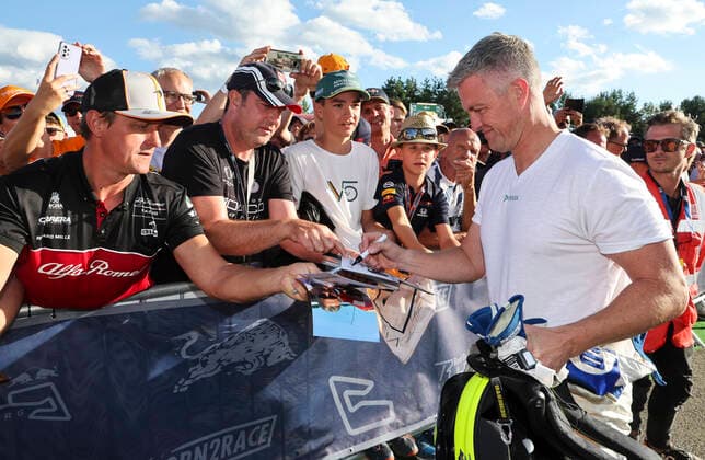 FORMULA 1 - GP of Austria 2022 SPIELBERG,AUSTRIA,09.JUL.22 - MOTORSPORTS, FORMULA 1 - Grand Prix of Austria, Red Bull Ring, Red Bull Legends Parade warm-up. Image shows Ralf Schuhmacher.  GEPAxpictures xWolfgangxGrebien