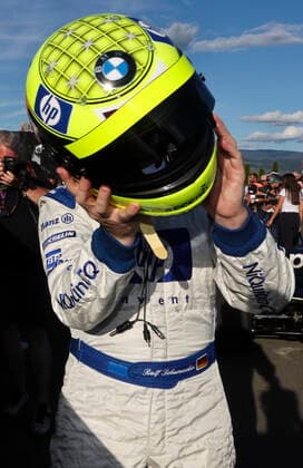 FORMULA 1 - GP of Austria 2022 SPIELBERG,AUSTRIA,09.JUL.22 - MOTORSPORTS, FORMULA 1 - Grand Prix of Austria, Red Bull Ring, Red Bull Legends Parade warm-up. Image shows Ralf Schuhmacher.  GEPAxpictures xWolfgangxGrebien