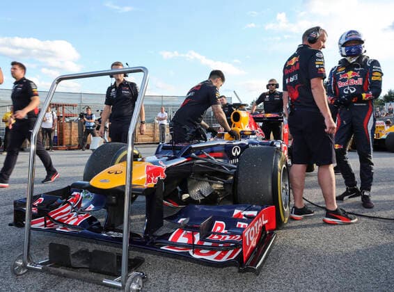 FORMULA 1 - GP of Austria 2022 SPIELBERG,AUSTRIA,09.JUL.22 - MOTORSPORTS, FORMULA 1 - Grand Prix of Austria, Red Bull Ring, Red Bull Legends Parade warm-up. Image shows consultant David Coulthard (Red Bull Racing).  GEPAxpictures xWolfgangxGrebien