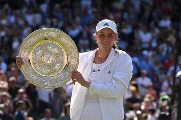 2022 Wimbledon Elena Rybakina , KAZ