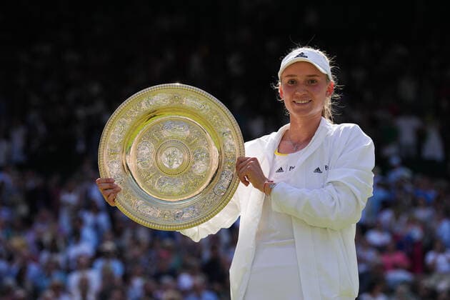 2022 Wimbledon Elena Rybakina , KAZ