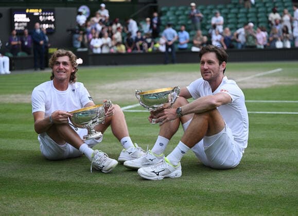 2022 Wimbledon Mens Doubles Final Mattew Ebden AUS , Max Purcell AUS vs Nikola Mektic CRO and Mate Pavic CRO